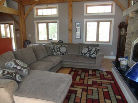 Vacation Rental Property - Bungalow - Orleans Mass., 9 Pond Road - Lake House Living Room Sectional