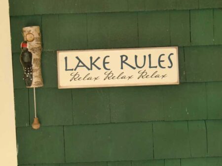 Vacation Rental Property - Bungalow - Orleans Mass., 9 Pond Road - Lake Rules