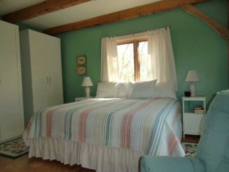 Vacation Rental Property - Bungalow - Orleans Mass., 9 Pond Road - Lake House Turquoise Bedroom