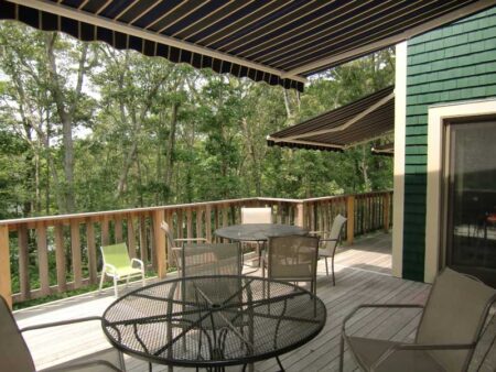 Vacation Rental Property - Bungalow - Orleans Mass., 9 Pond Road - Lake House Deck narrow section