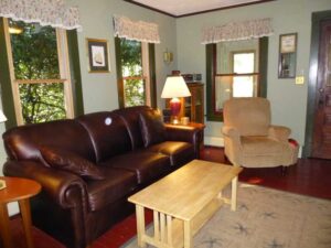 Living room Bungalow at 9 Pond Road Orleans MA